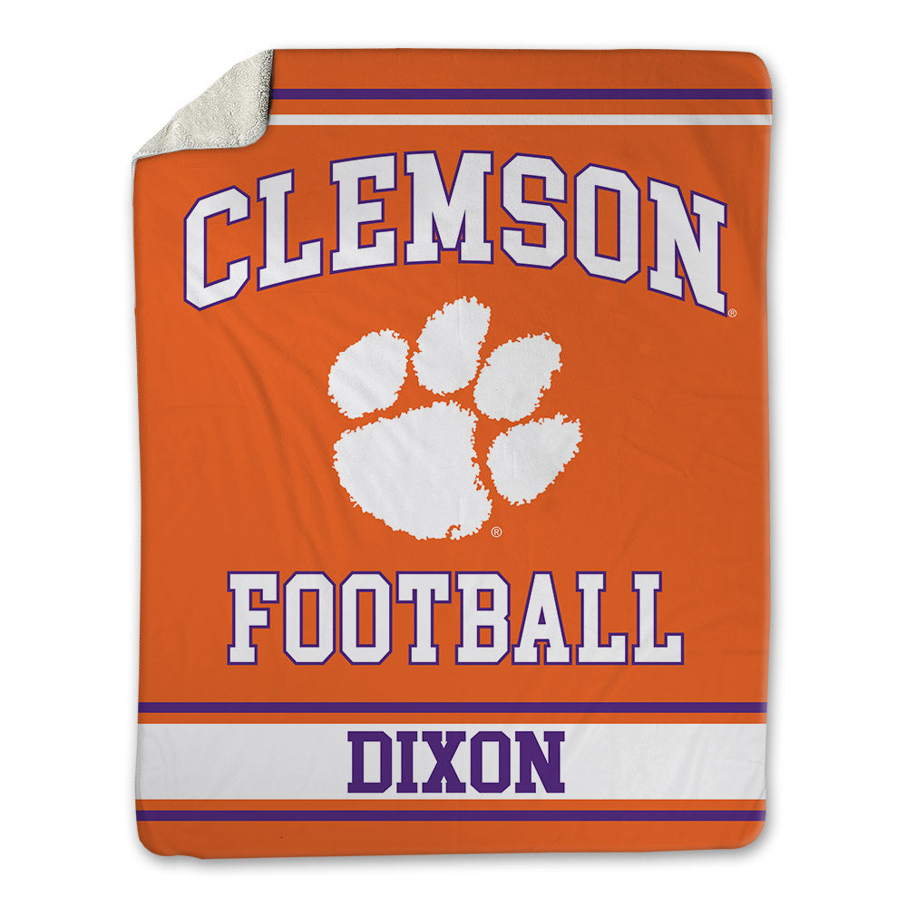 Clemson - NCAA Football : Noah Dixon - Blanket-0