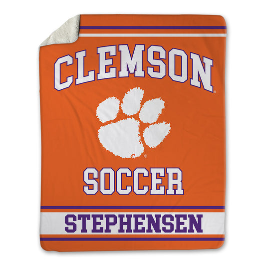 Clemson - NCAA Men's Soccer : Floki Stephensen - Blanket-0