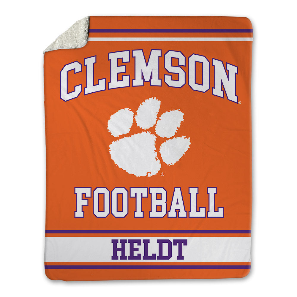 Clemson - NCAA Football : Will Heldt - Blanket-0