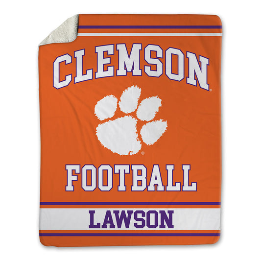 Clemson - NCAA Football : Jahiem Lawson - Blanket-0