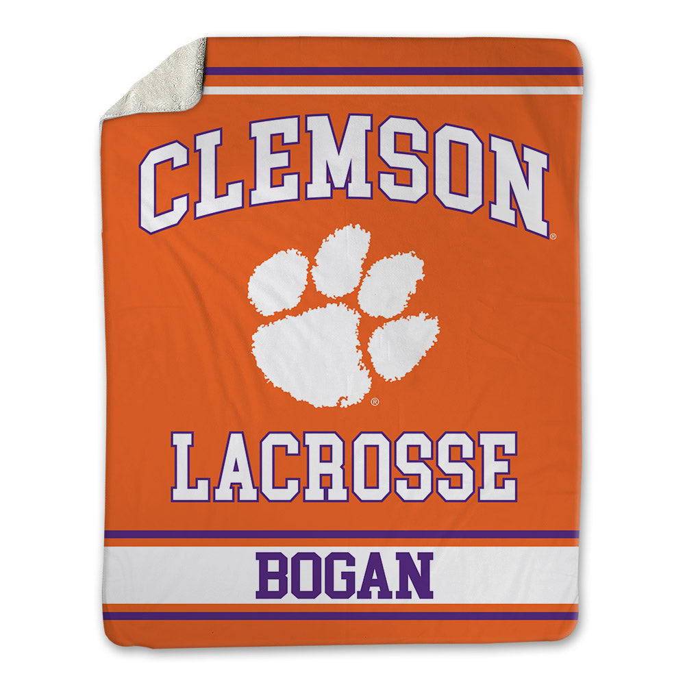 Clemson - NCAA Women's Lacrosse : Anna Bogan - Blanket-0