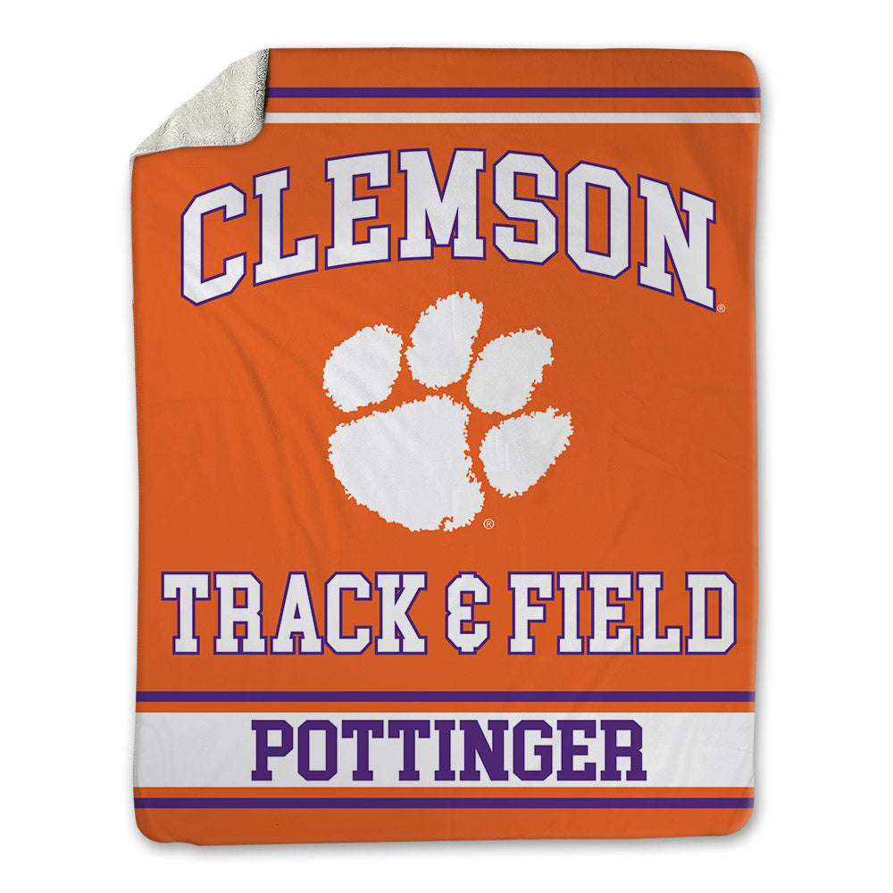 Clemson - NCAA Men's Track & Field : Brandon Pottinger - Blanket-0