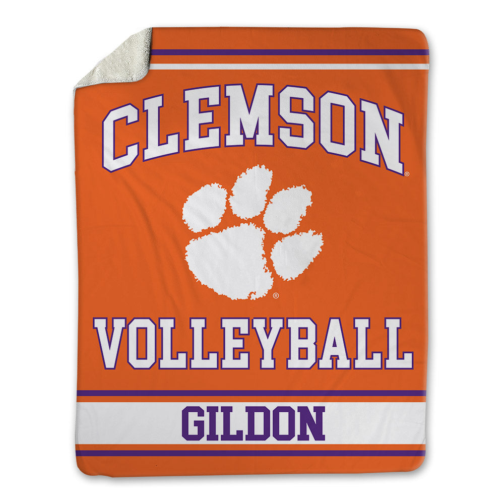 Clemson - NCAA Women's Volleyball : McKenna Gildon - Blanket-0
