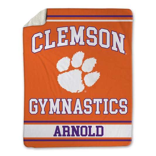 Clemson - NCAA Women's Gymnastics : Molly Arnold - Blanket-0
