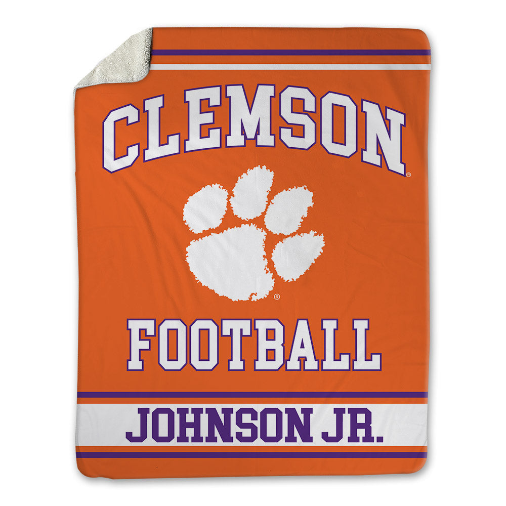 Clemson - NCAA Football : Chris Johnson Jr. - Blanket-0
