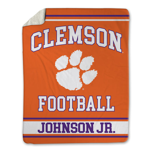 Clemson - NCAA Football : Chris Johnson Jr. - Blanket-0