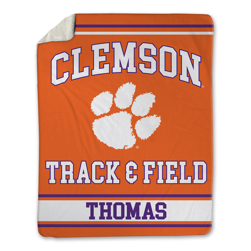 Clemson - NCAA Women's Track & Field : Shevaughn Thomas - Blanket-0