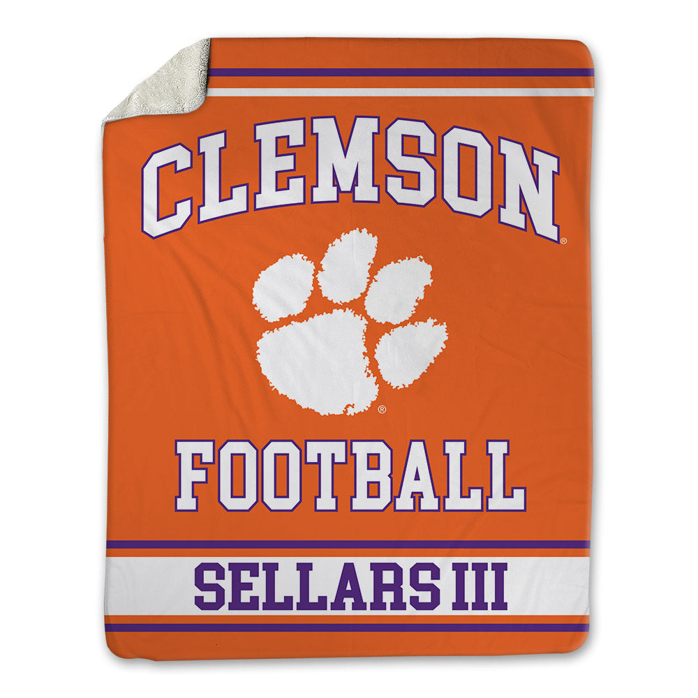 Clemson - NCAA Football : Gordon Sellars III - Blanket-0