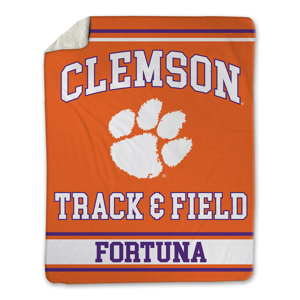 Clemson - NCAA Women's Track & Field : Emma Fortuna - Blanket-0