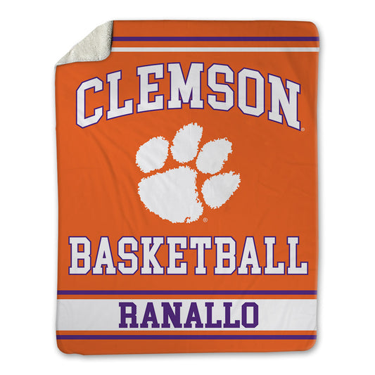 Clemson - NCAA Women's Basketball : Bella Ranallo - Blanket-0