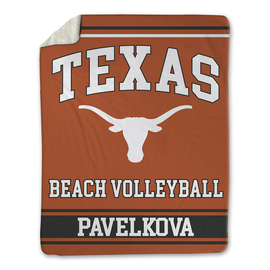 Texas - NCAA Beach Volleyball : Anna Pavelkova - Blanket-0