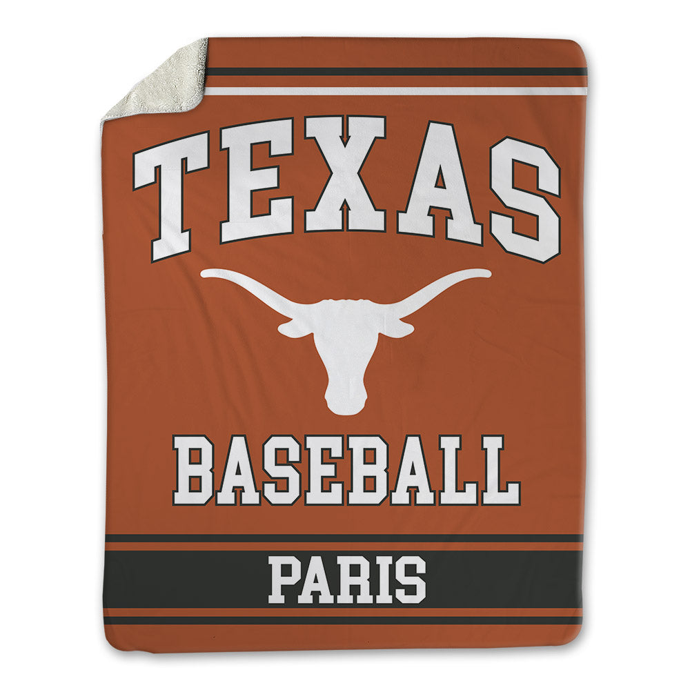 Texas - NCAA Baseball : Jack Paris - Blanket-0