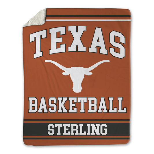 Texas - NCAA Men's Basketball : Joe Sterling - Blanket-0