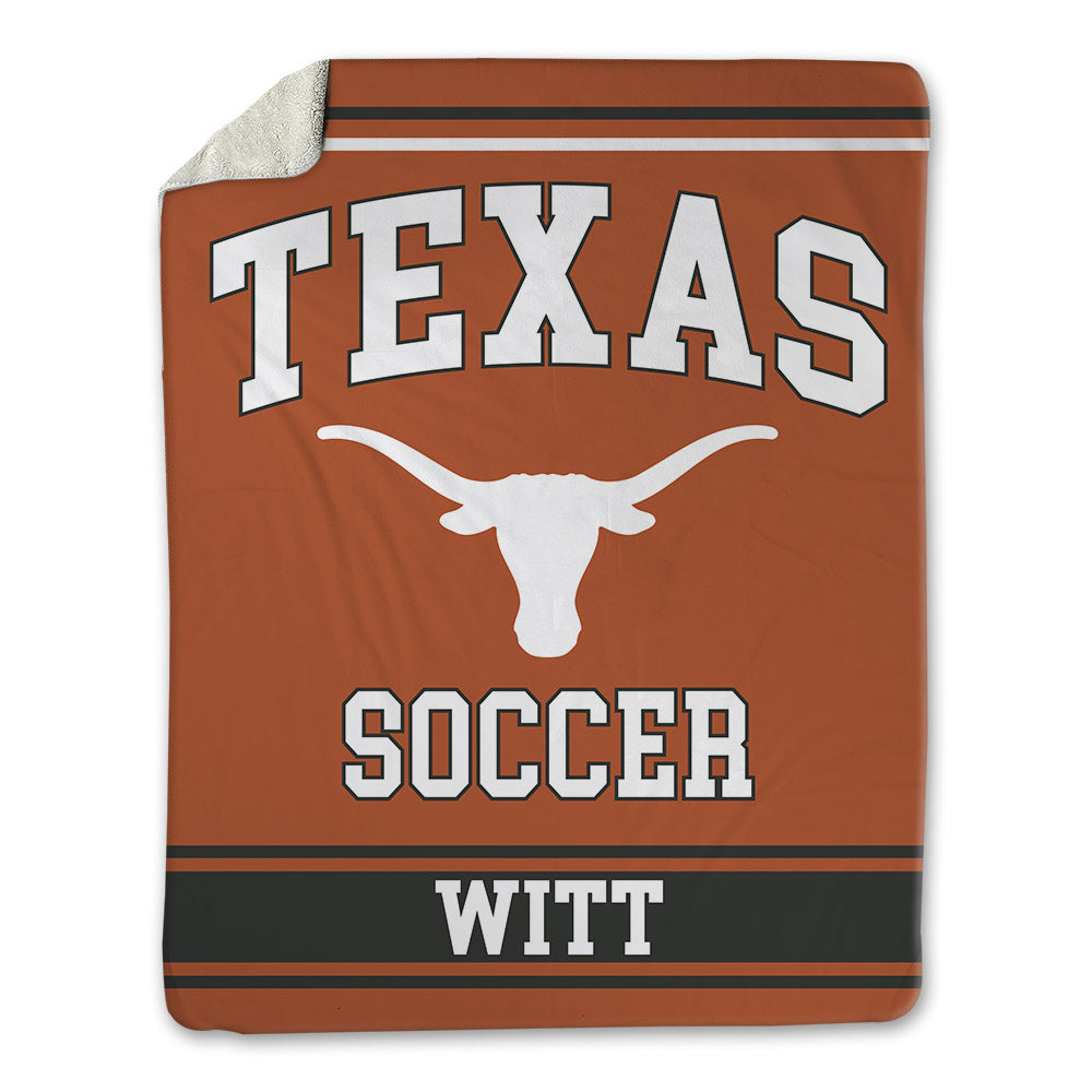 Texas - NCAA Women's Soccer : EmJ Witt - Blanket-0