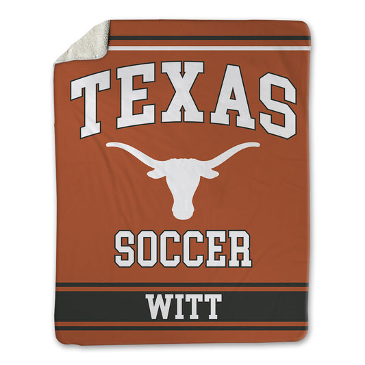 Texas - NCAA Women's Soccer : EmJ Witt - Blanket-0
