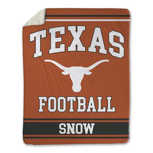 Texas - NCAA Football : Darius Snow - Blanket-0