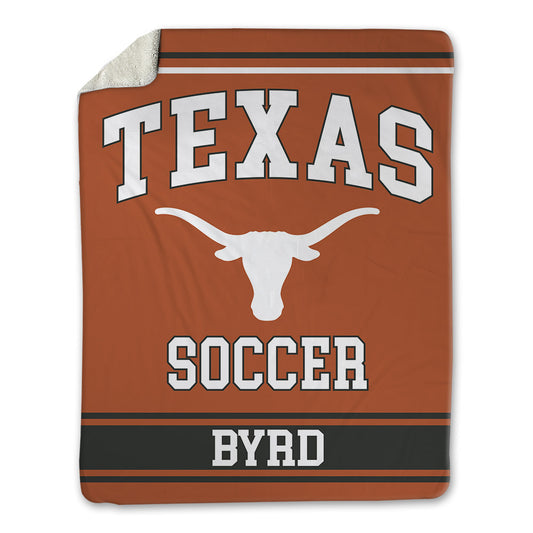 Texas - NCAA Women's Soccer : Cameron Byrd - Blanket-0