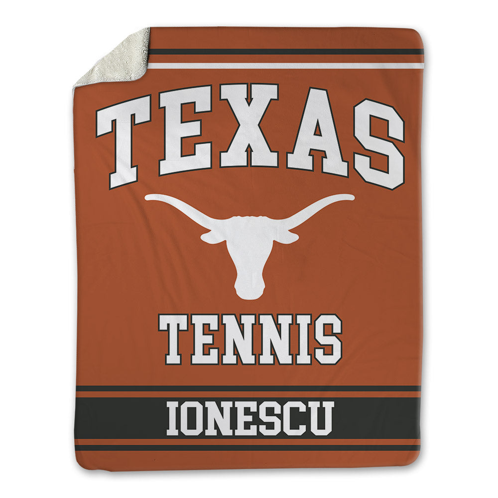 Texas - NCAA Women's Tennis : Elizabeth Ionescu - Blanket-0