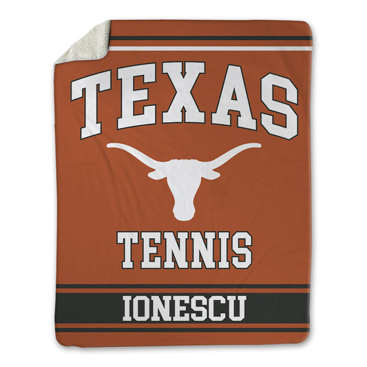 Texas - NCAA Women's Tennis : Elizabeth Ionescu - Blanket-0