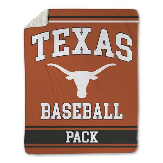 Texas - NCAA Baseball : Anthony Pack - Blanket-0