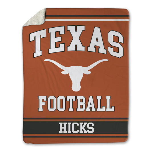 Texas - NCAA Football : Zelus Hicks - Blanket-0