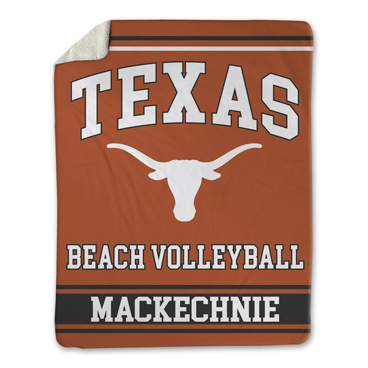 Texas - NCAA Beach Volleyball : Caroline Mackechnie - Blanket-0