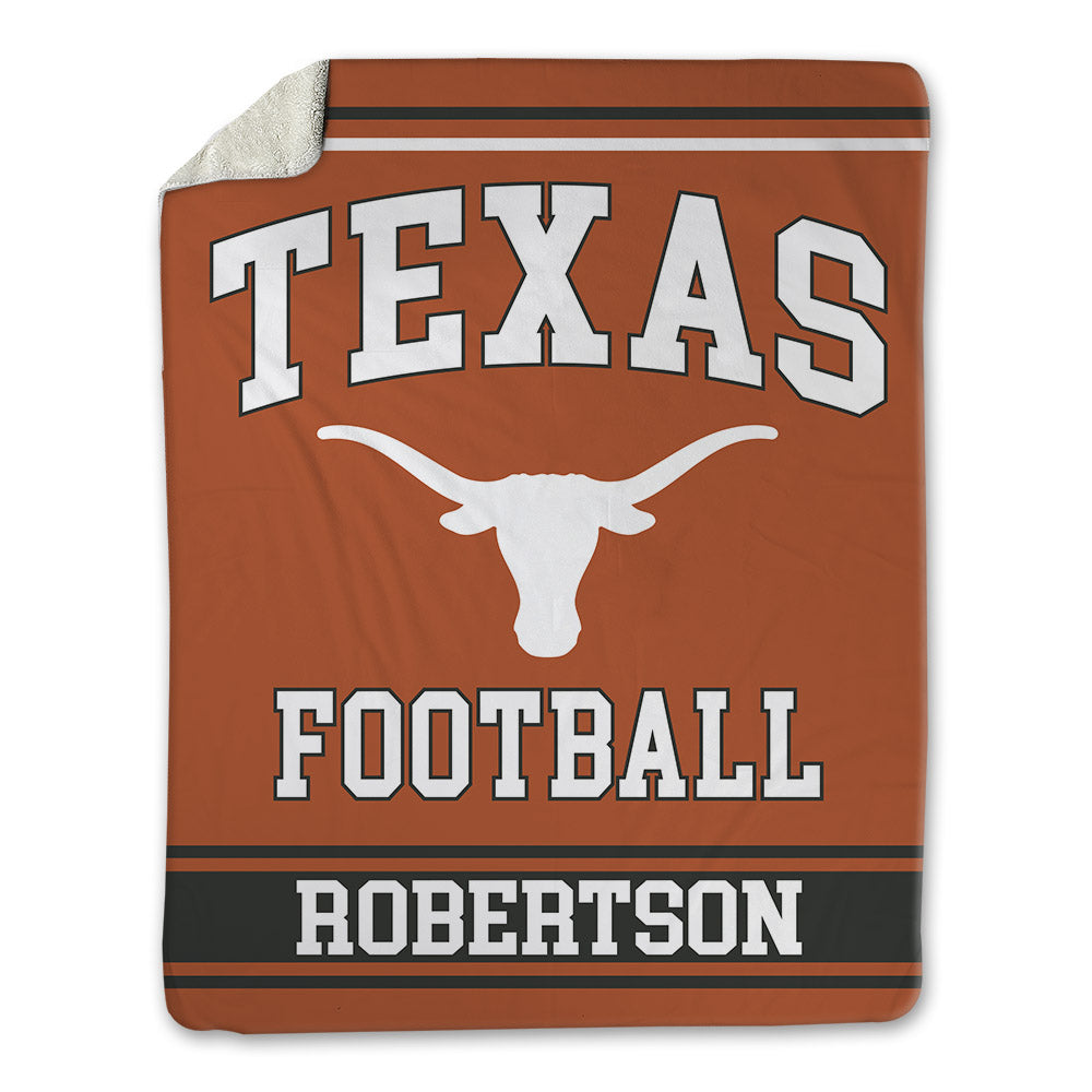 Texas - NCAA Football : Connor Robertson - Blanket-0
