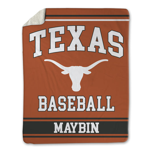 Texas - NCAA Baseball : Trent Maybin - Blanket-0