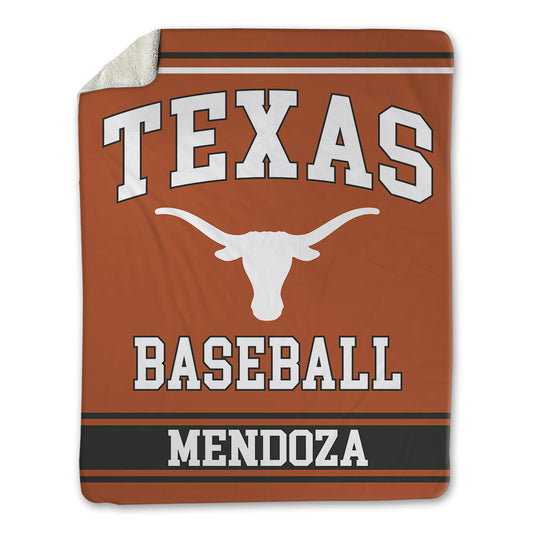Texas - NCAA Baseball : Ethan Mendoza - Blanket-0