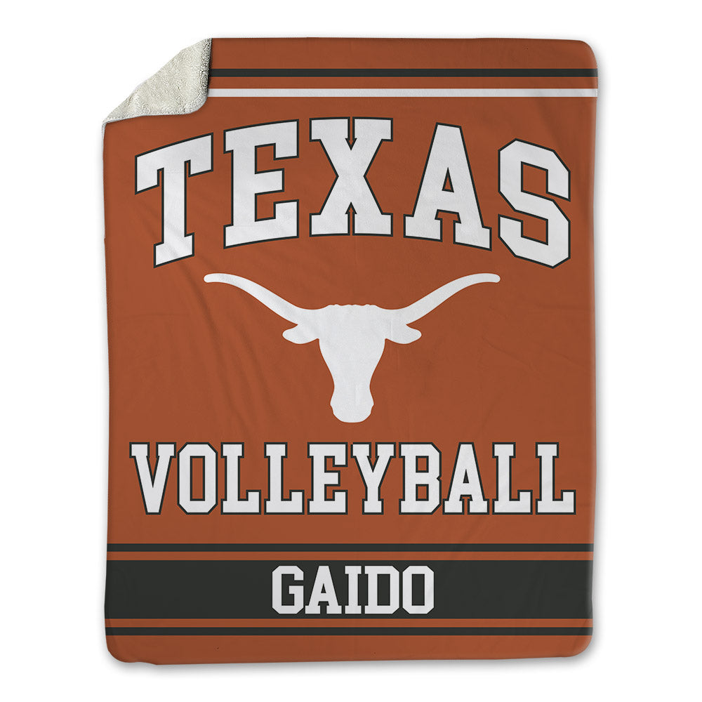 Texas - NCAA Women's Volleyball : Addison Gaido - Blanket-0