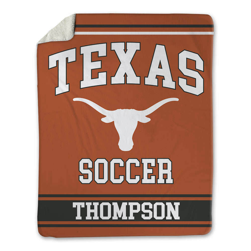 Texas - NCAA Women's Soccer : Breana Thompson - Blanket-0