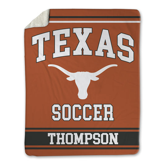 Texas - NCAA Women's Soccer : Breana Thompson - Blanket-0