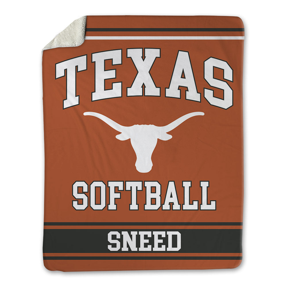 Texas - NCAA Softball : Alisa Sneed - Blanket-0