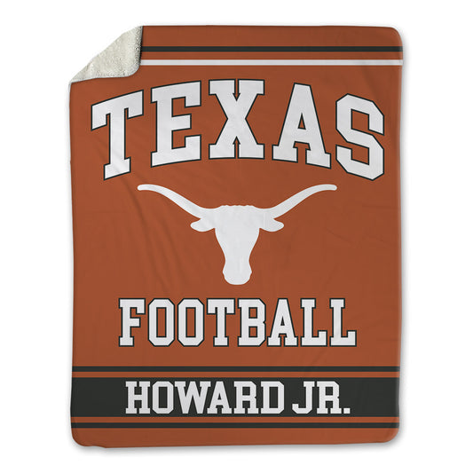 Texas - NCAA Football : Hayward Howard Jr. - Blanket-0