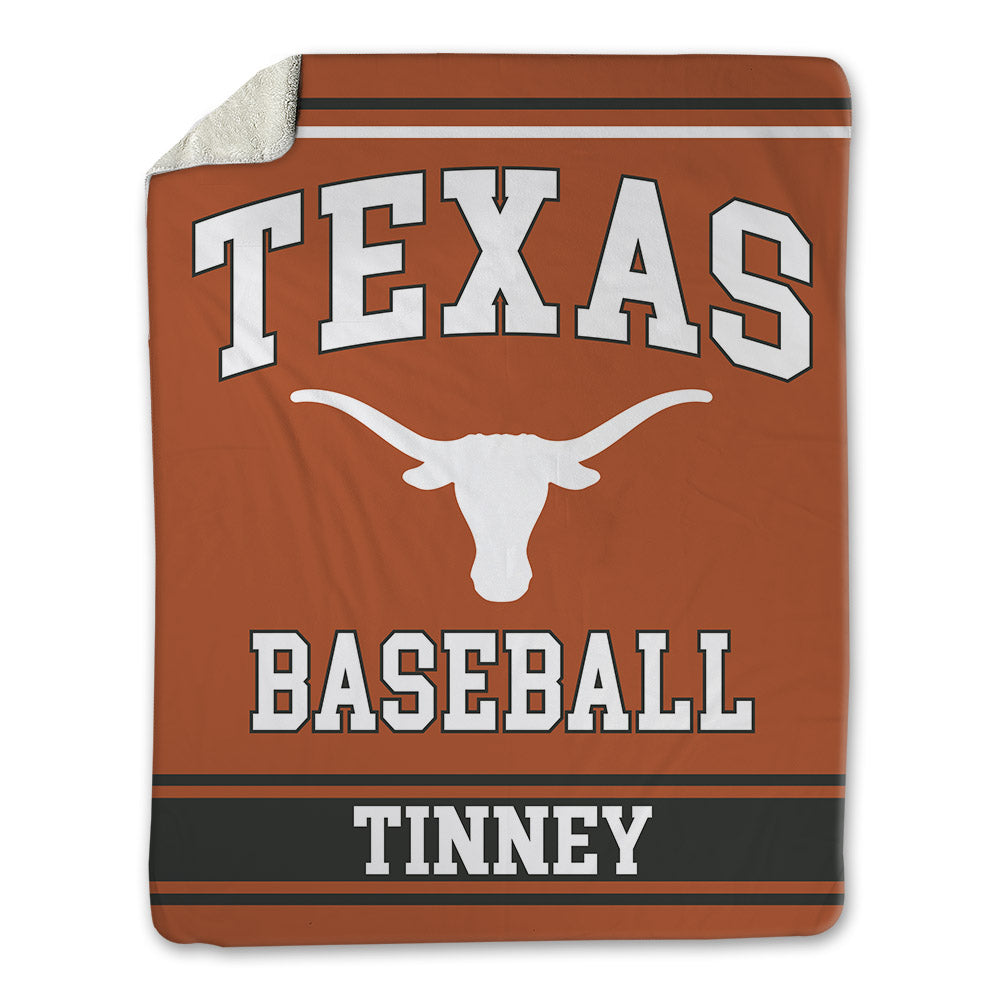 Texas - NCAA Baseball : Carson Tinney - Blanket-0