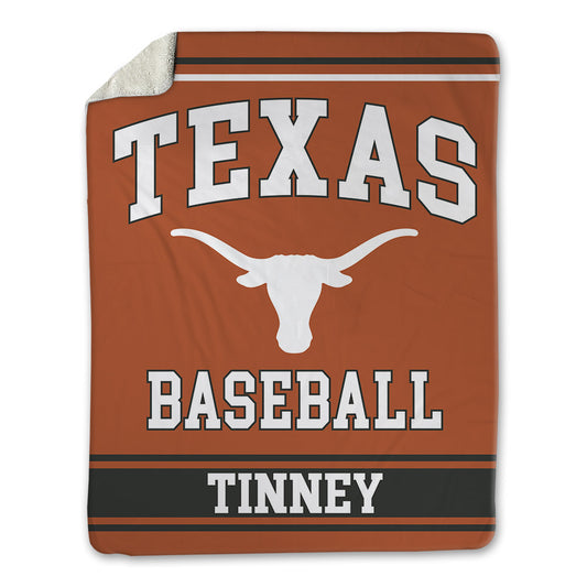 Texas - NCAA Baseball : Carson Tinney - Blanket-0