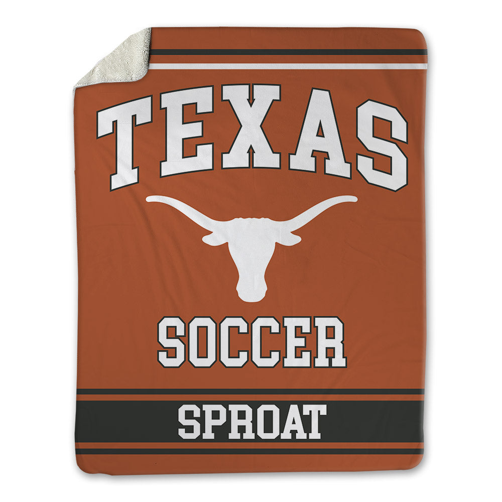 Texas - NCAA Women's Soccer : Kendall Sproat - Blanket-0
