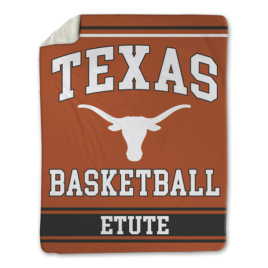 Texas - NCAA Women's Basketball : Isi Etute - Blanket-0