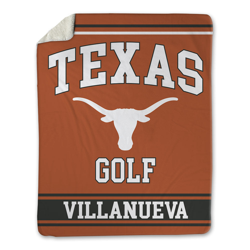 Texas - NCAA Men's Golf : Adam Villanueva - Blanket-0