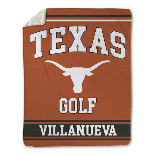 Texas - NCAA Men's Golf : Adam Villanueva - Blanket-0