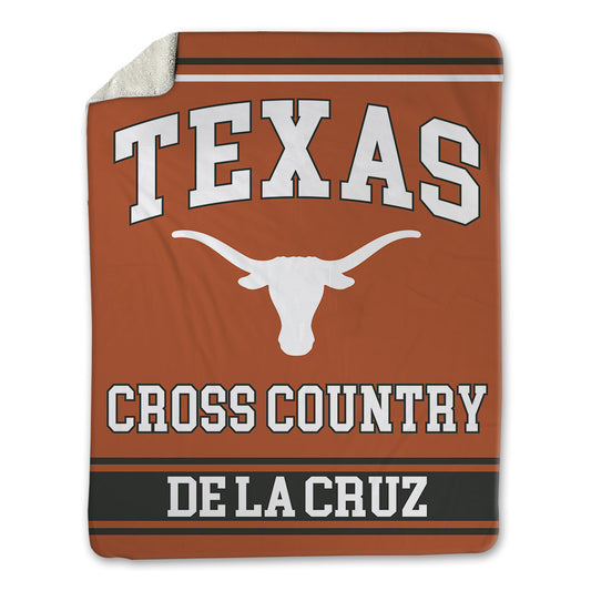 Texas - NCAA Men's Cross Country : Joaquin De La Cruz - Blanket-0