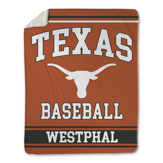 Texas - NCAA Baseball : Grady Westphal - Blanket-0
