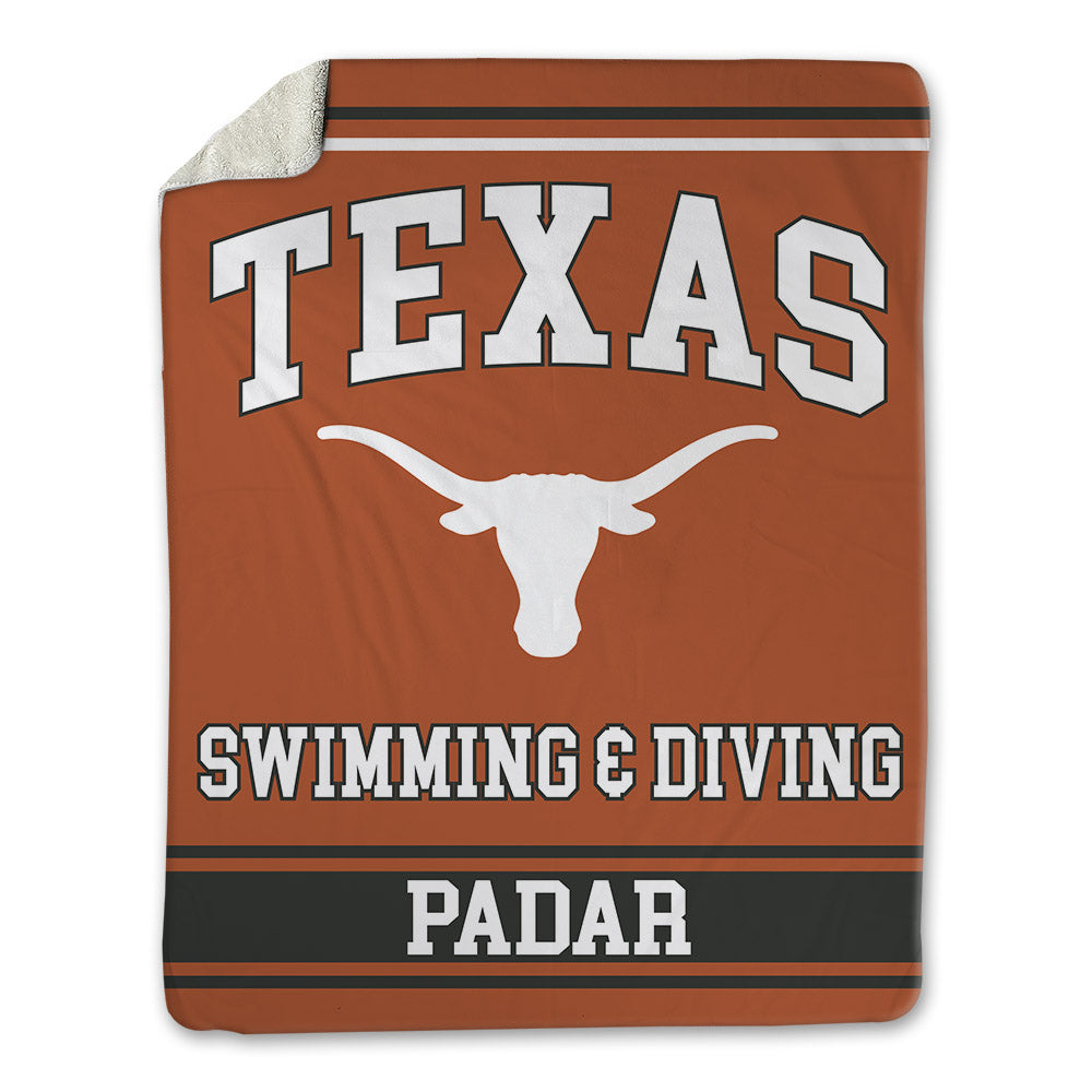 Texas - NCAA Women's Swimming & Diving : Nikolett Padar - Blanket-0