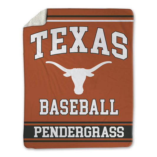 Texas - NCAA Baseball : Dariyan Pendergrass - Blanket-0