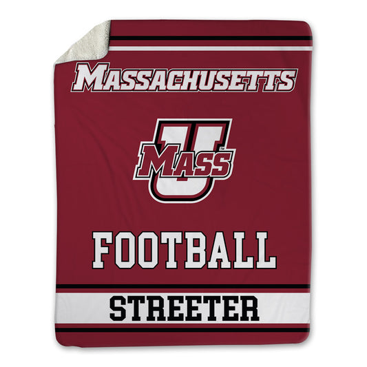 UMass - NCAA Football : Michael Streeter - Blanket-0