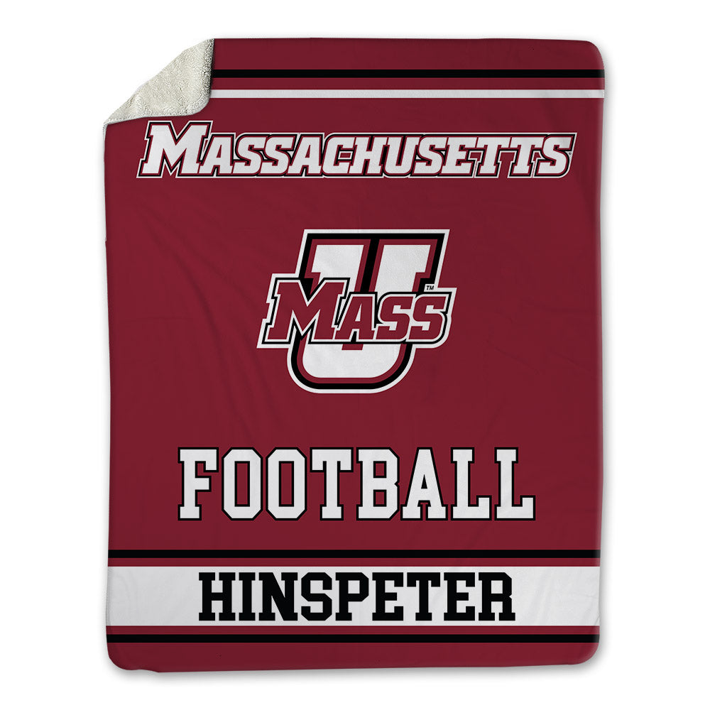 UMass - NCAA Football : Timmy Hinspeter - Blanket-0