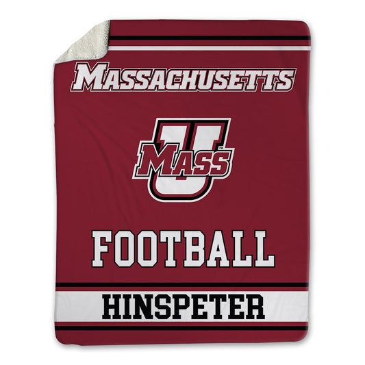 UMass - NCAA Football : Timmy Hinspeter - Blanket-0