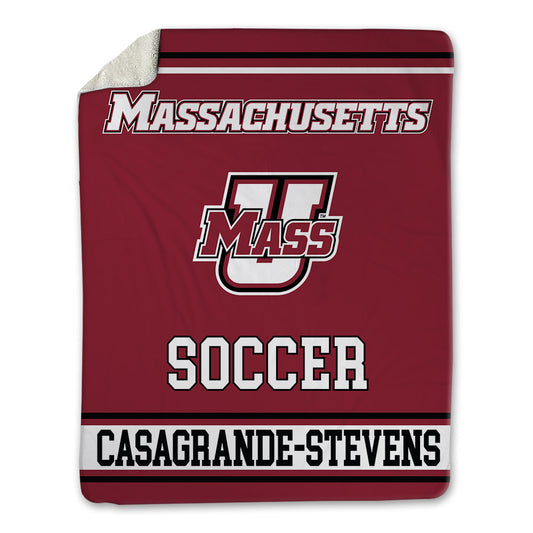 UMass - NCAA Women's Soccer : Ella Casagrande-Stevens - Blanket-0