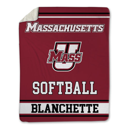 UMass - NCAA Softball : Kelsey Blanchette - Blanket-0
