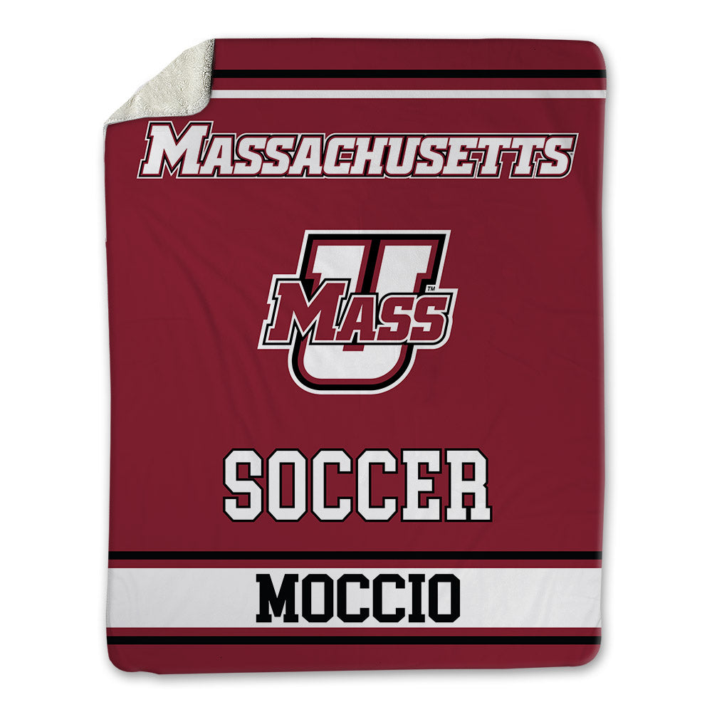 UMass - NCAA Men's Soccer : Brad Moccio - Blanket-0
